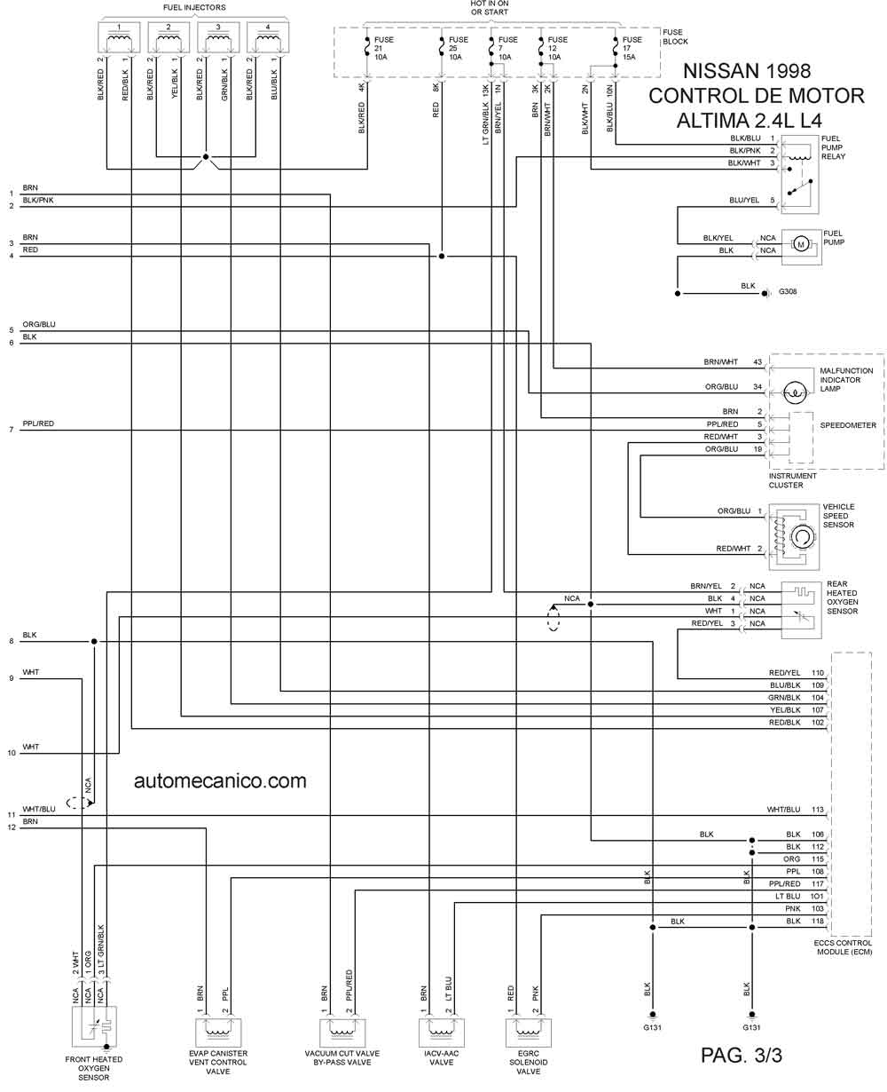 Diagramas Electricos De Autos Nissan