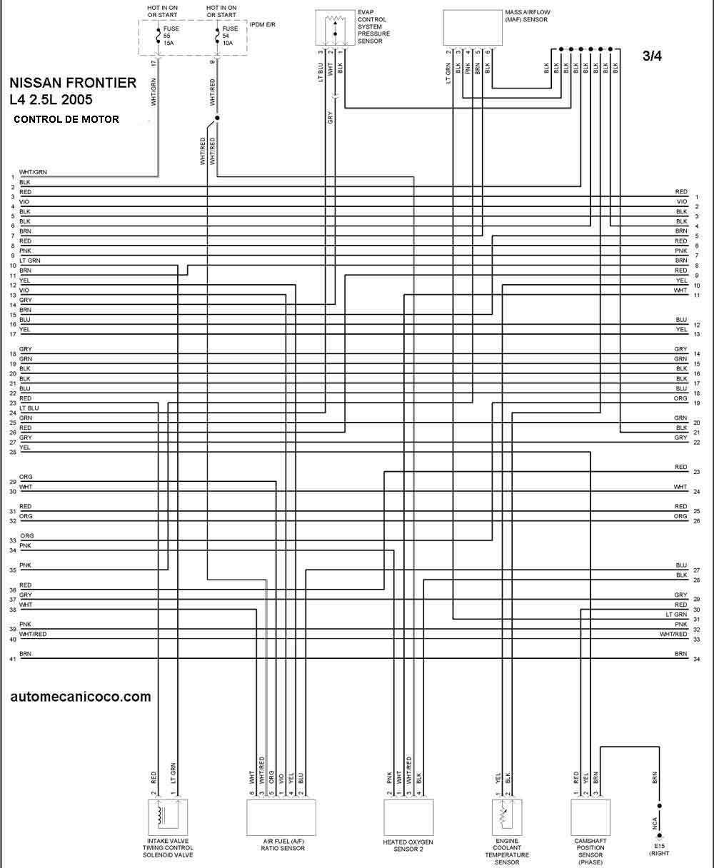 Diagramas de nissan frontier #9