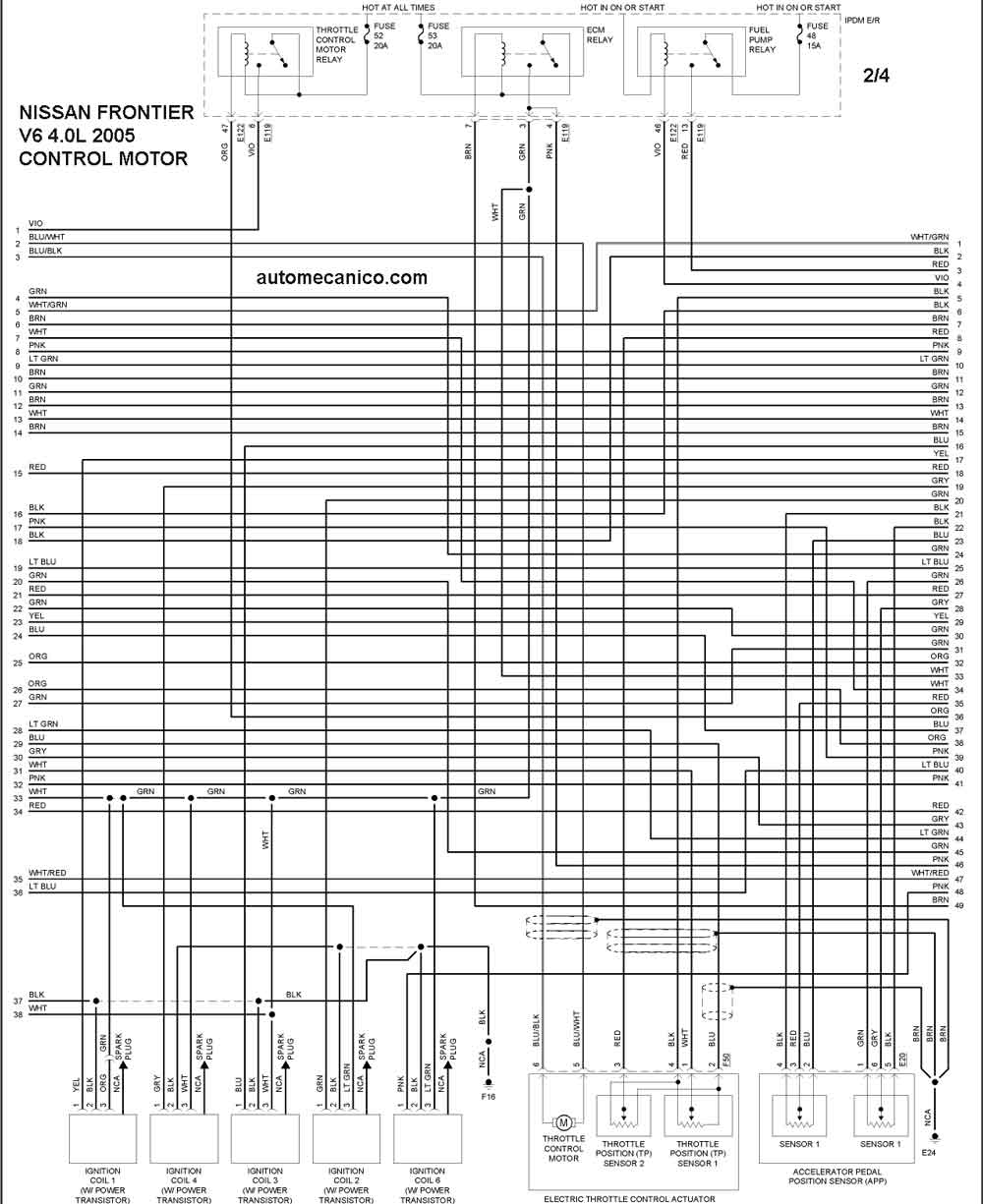 Diagramas de nissan frontier #6