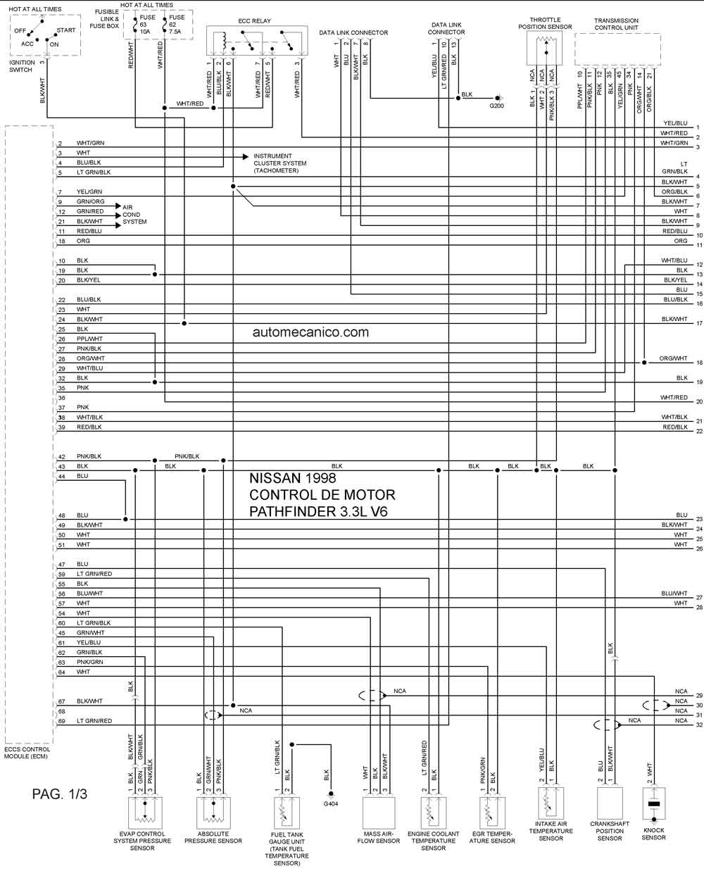 Diagramas de nissan frontier #4