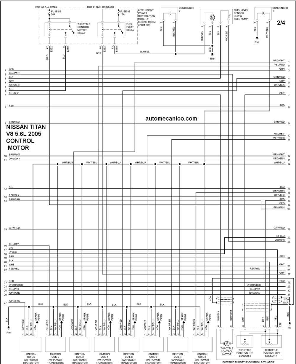 Diagramas electricos de nissan #6