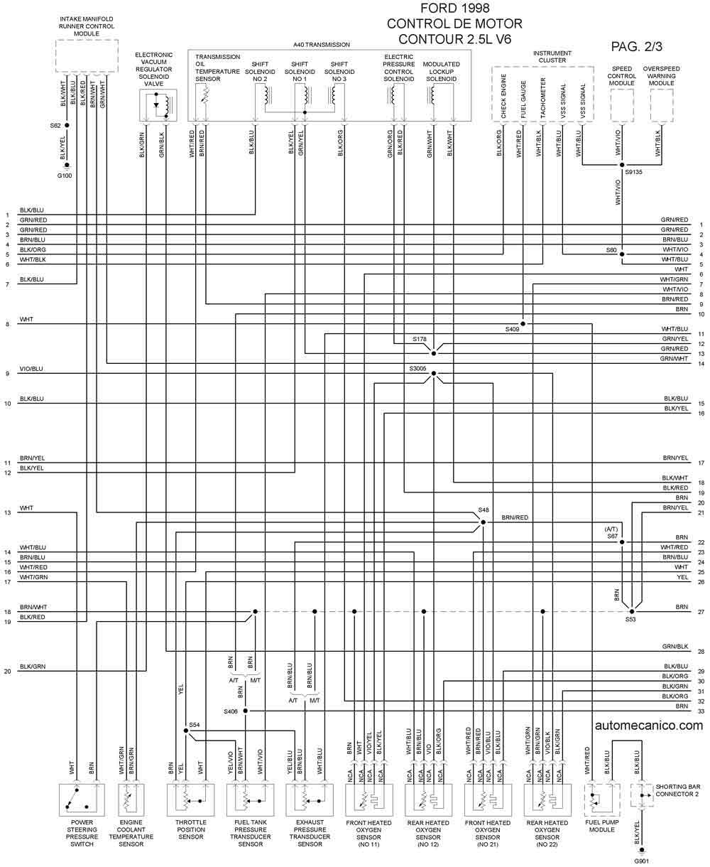[DIAGRAM] Wiring Diagram De Ford Ranger 1998
