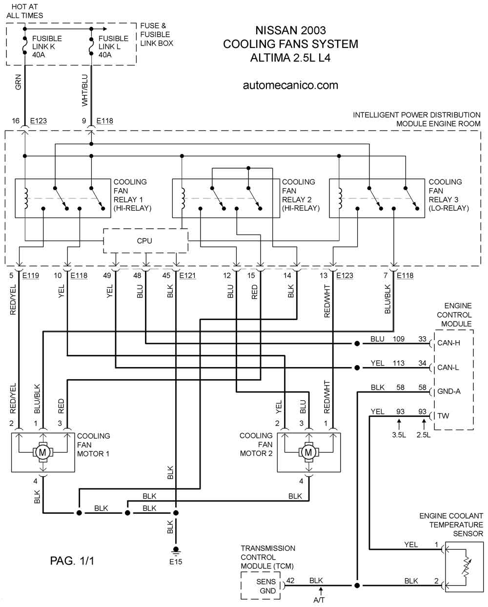 Diagramas electricos de nissan #8