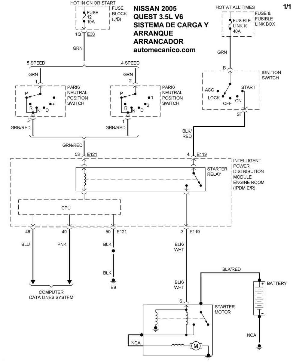 Diagrama de transmision automatica nissan #2