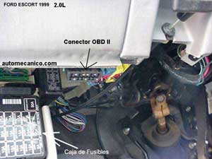 Conector OBDll, Ford Escort