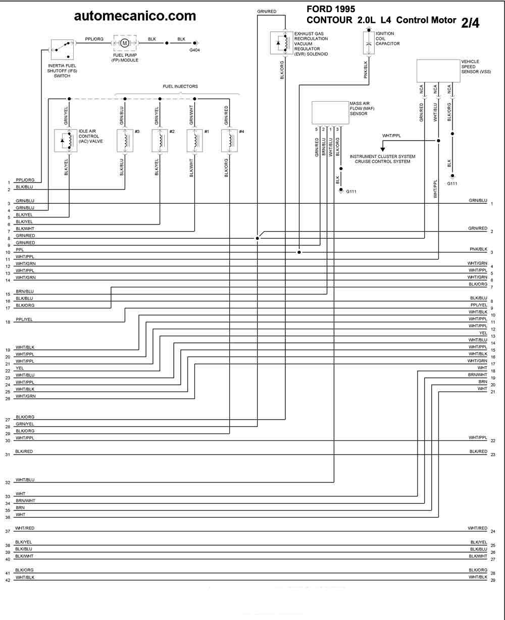 1995 Ford contour fuse box #6