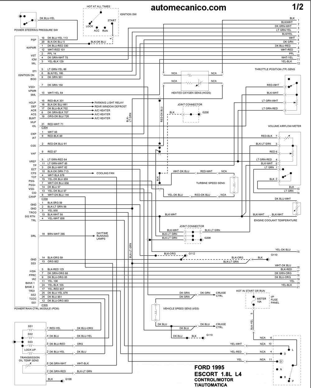 Diagramas ford escort #8