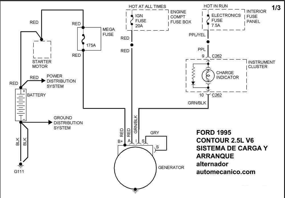 Diagrama de alternador para ford #6