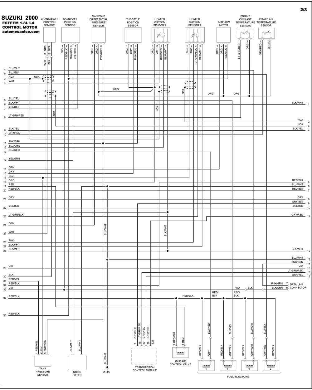 Suzuki 2000 - Diagramas Control Del Motor