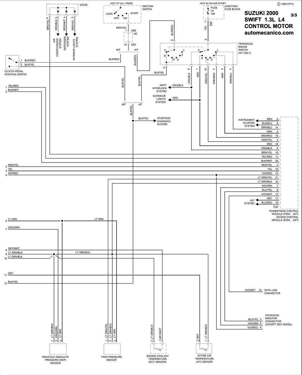 Suzuki 2000 - Diagramas Control Del Motor